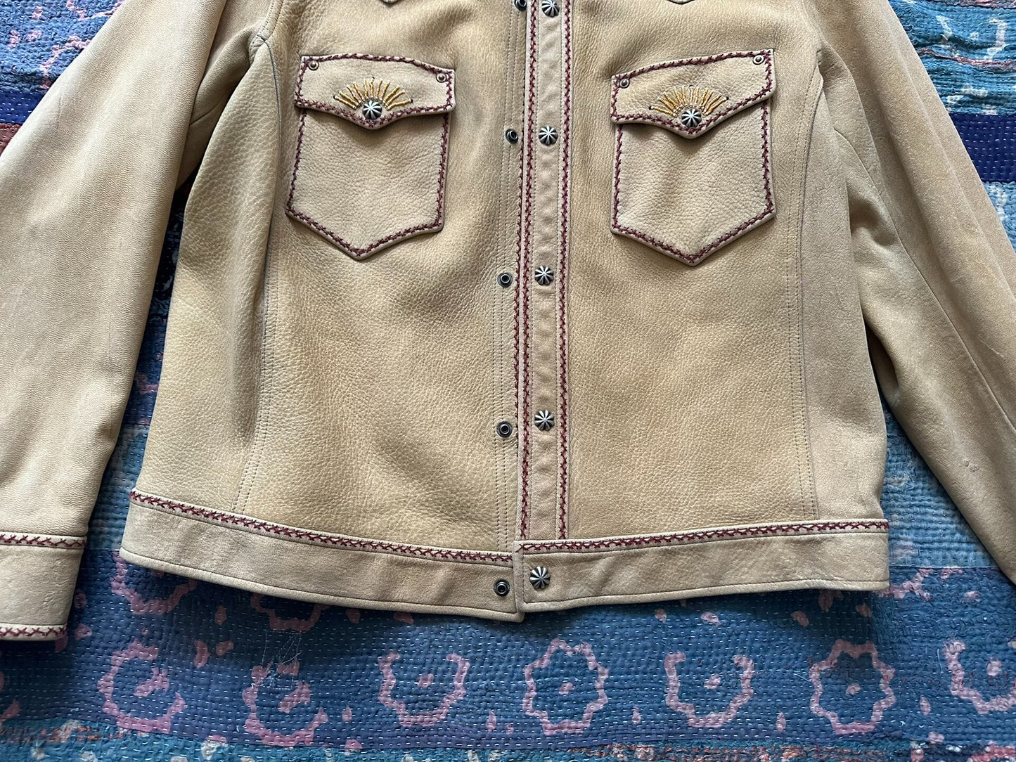rrl limited edition suede leather jacket