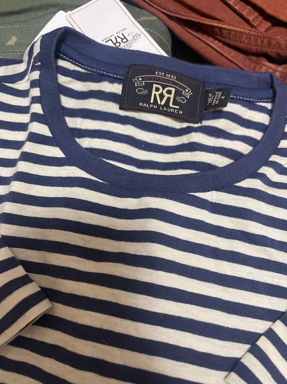 RRL Double RL Striped Tee