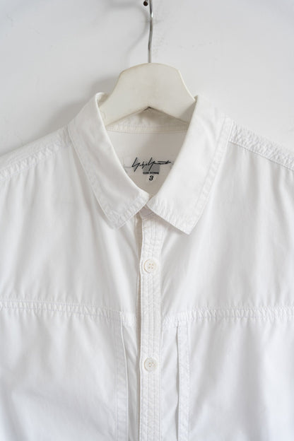 Yohji Yamamoto White Shirt with Unique Design