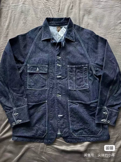 Kapital Workwear Four-Pocket Denim Jacket