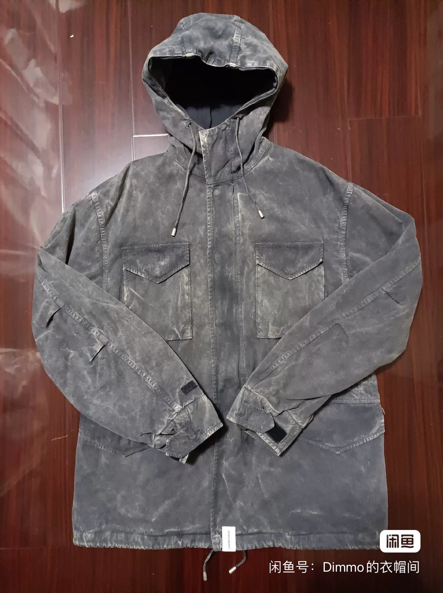 Descendant 18AW M65 Hooded Jacket