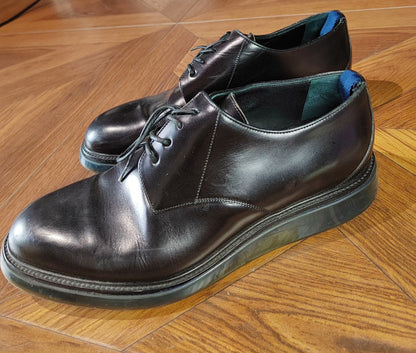 Dior Black Leather Shoes Size 40