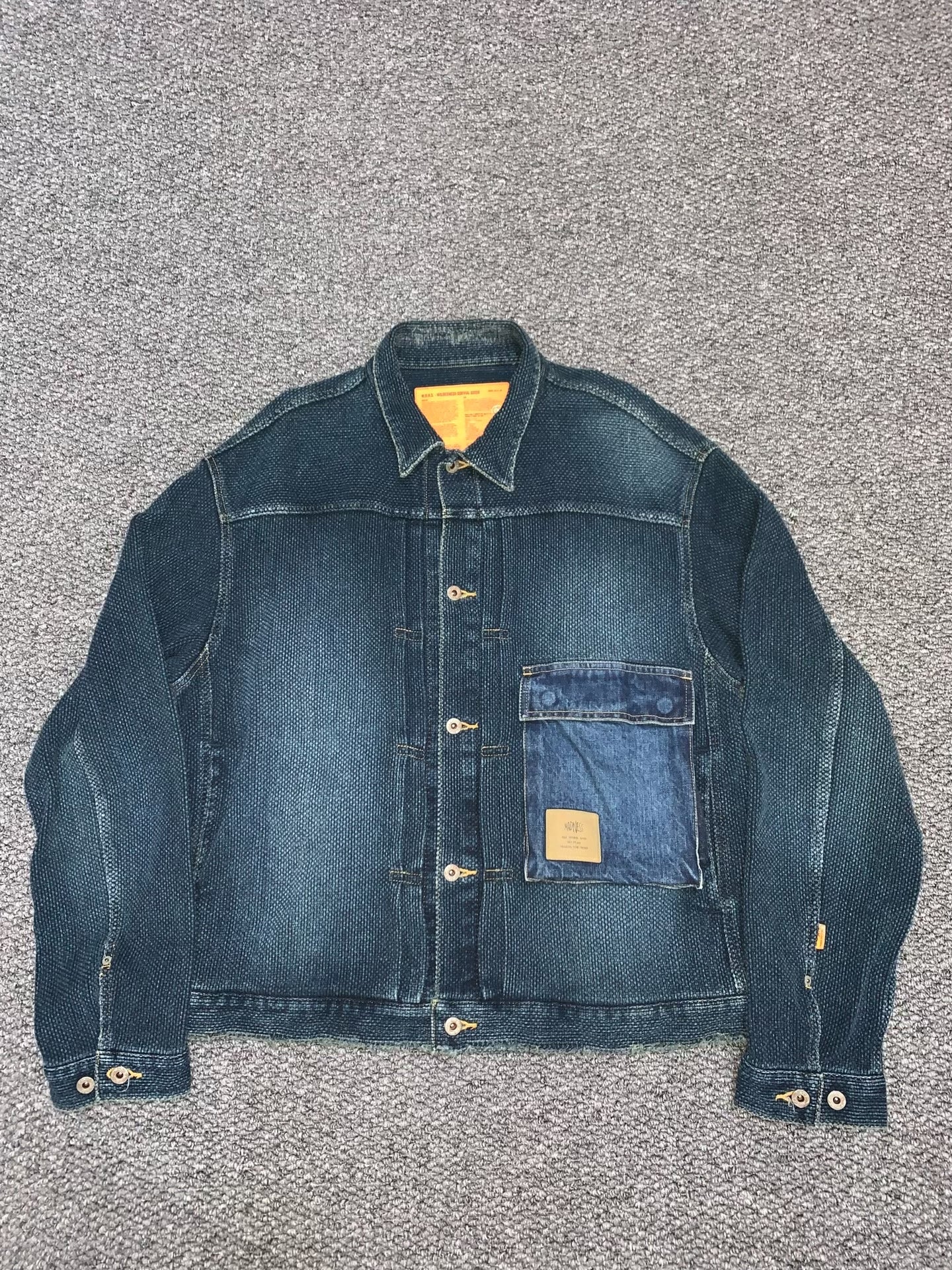 MADNESS STANDBY Sashiko Denim Jacket