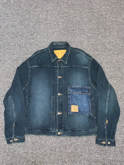 MADNESS STANDBY Sashiko Denim Jacket
