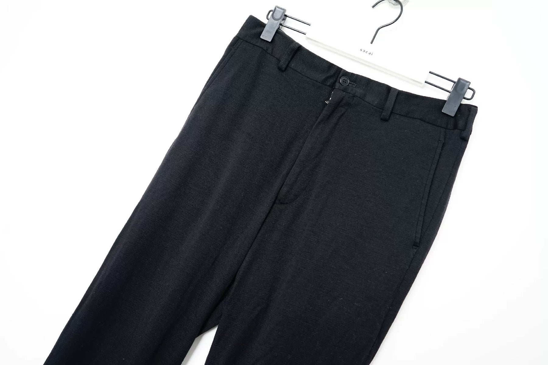Yohji Yamamoto Wool Straight Pants