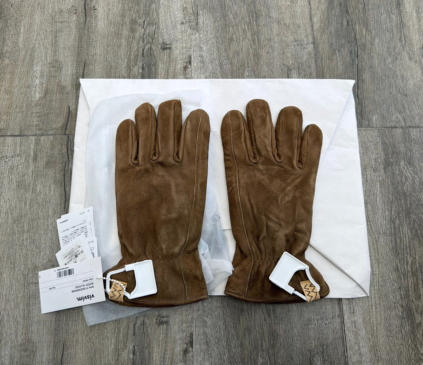 VISVIM 24AW SUEDE GLOVES