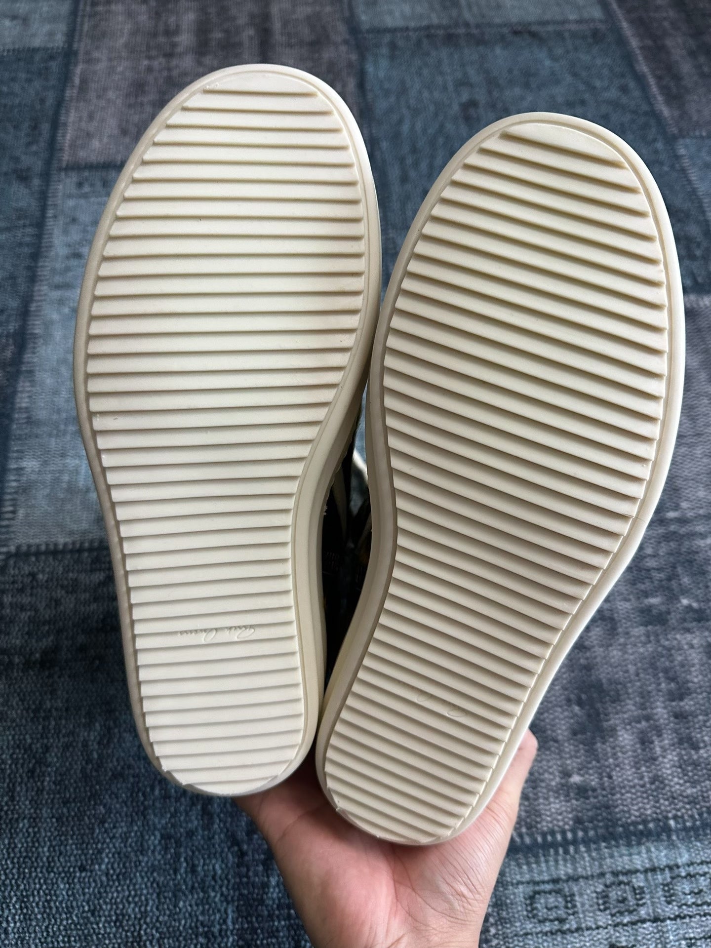 Rick Owens 23AW Luxor Acid Green Horsehair