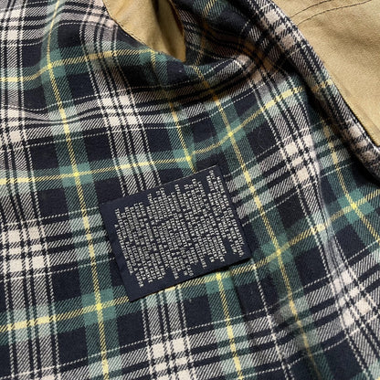 RRL Double RL Oiled Wax Trench Coat