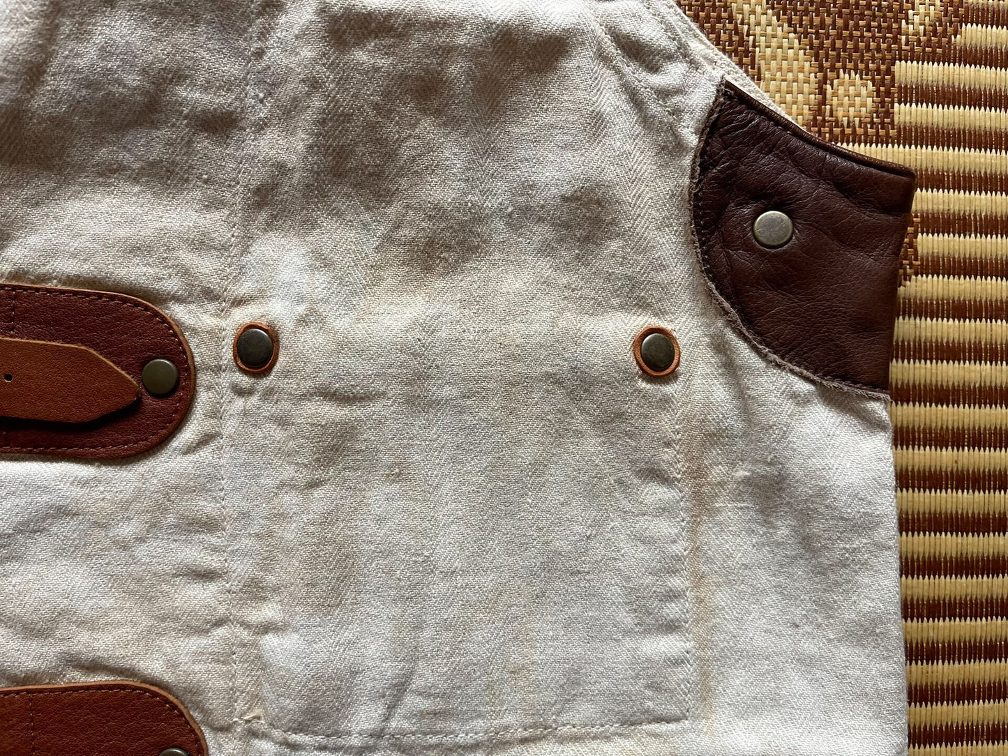Kapital Vintage Light Wash Vest