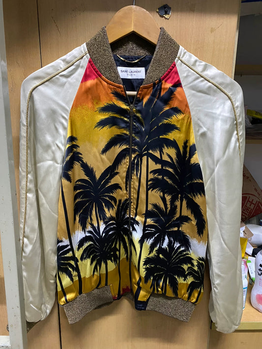 Saint Laurent Paris Palm Tree Jacket