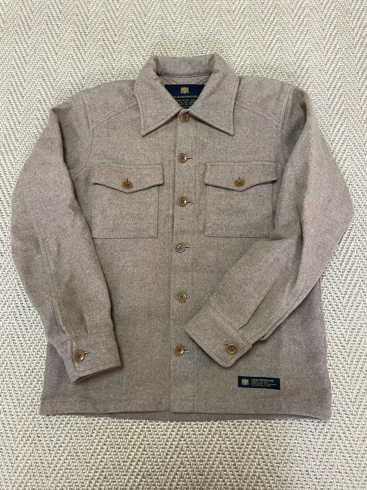 NEIGHBORHOOD CPO Two-Pocket Wool Jacket