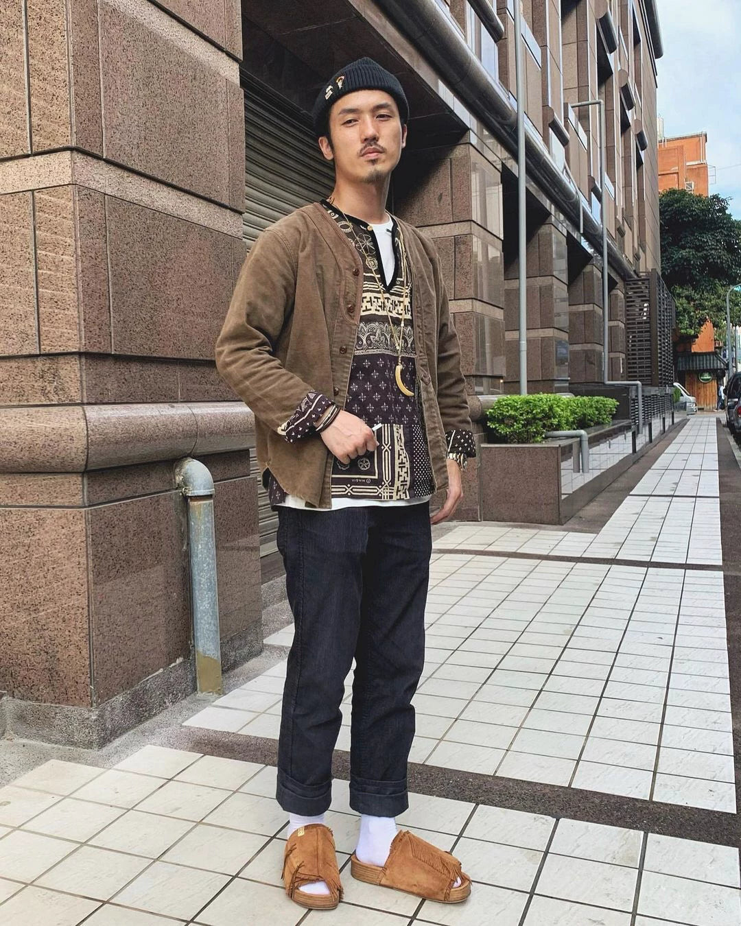 visvim bandana tunic pullover shirt