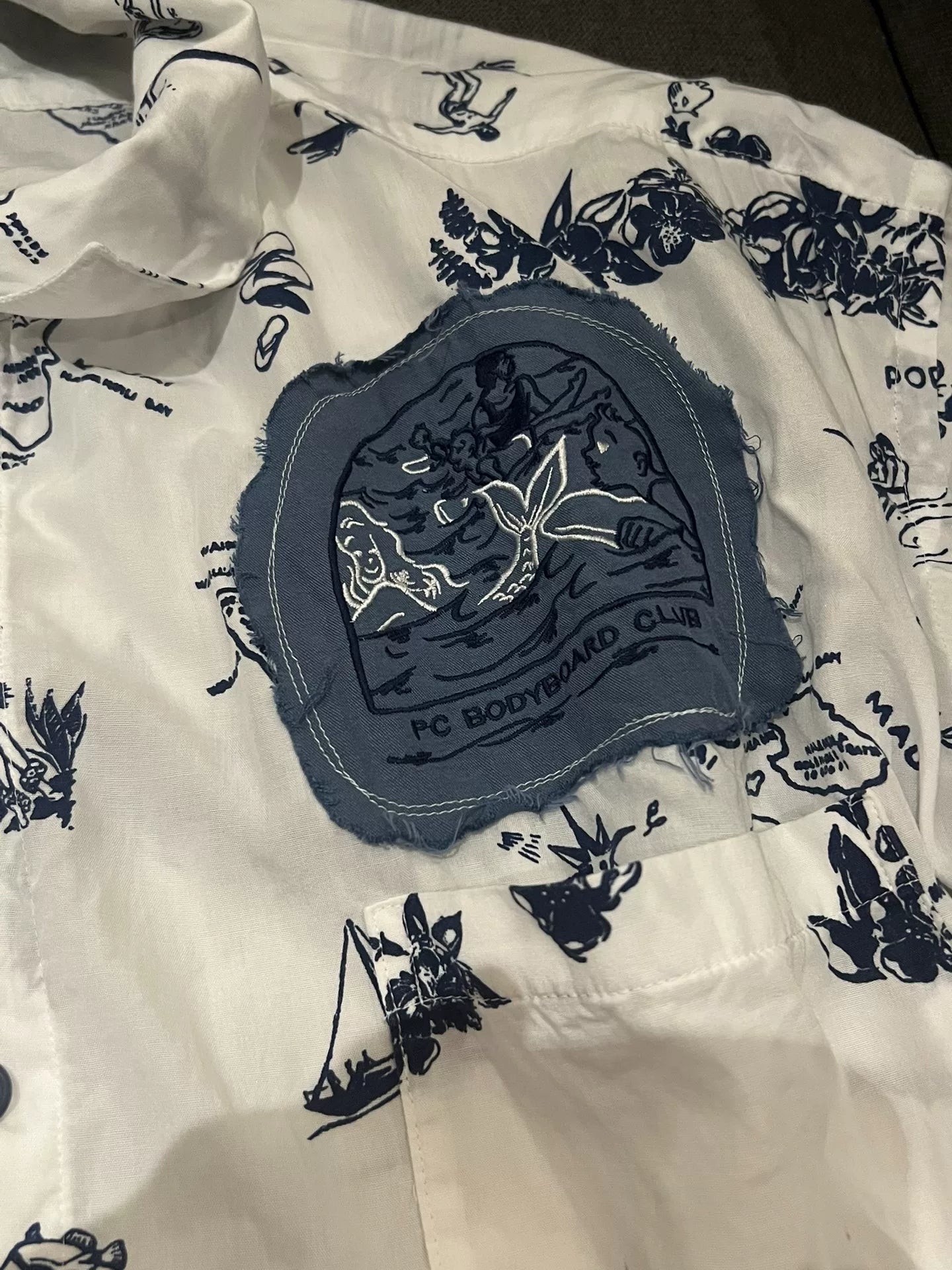 PORTER CLASSIC Hawaiian Aloha Silk Shirt