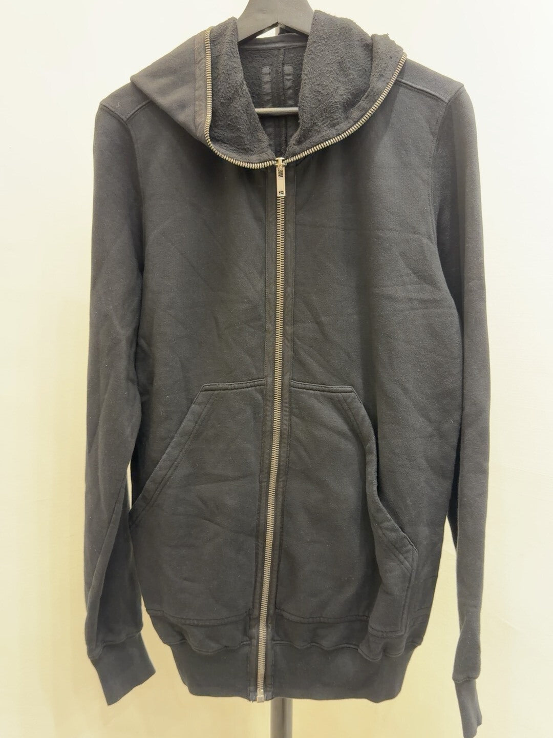 RICK OWENS DRKSHDW Black Zip Hoodie