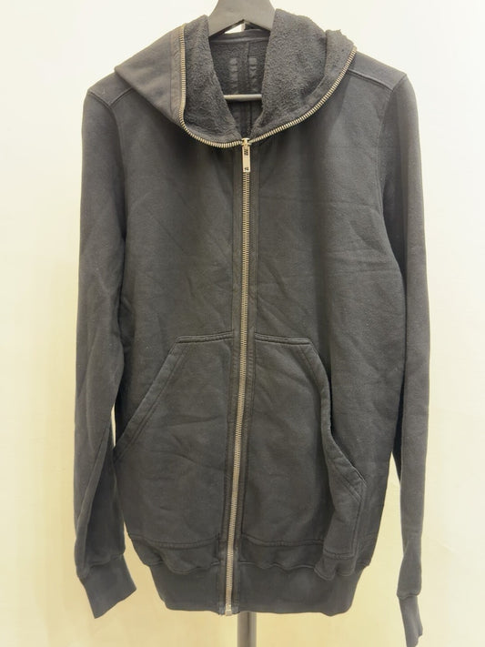 RICK OWENS DRKSHDW Black Zip Hoodie