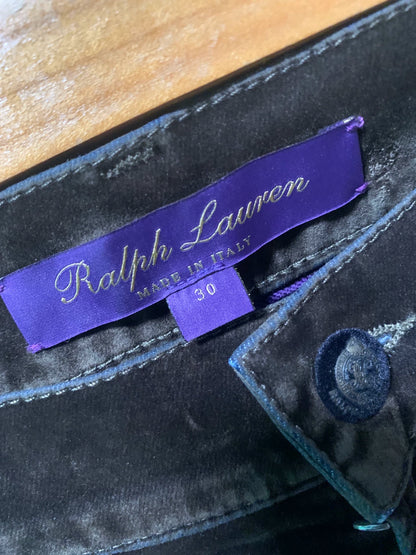 ralph lauren 50th anniversary velvet pants