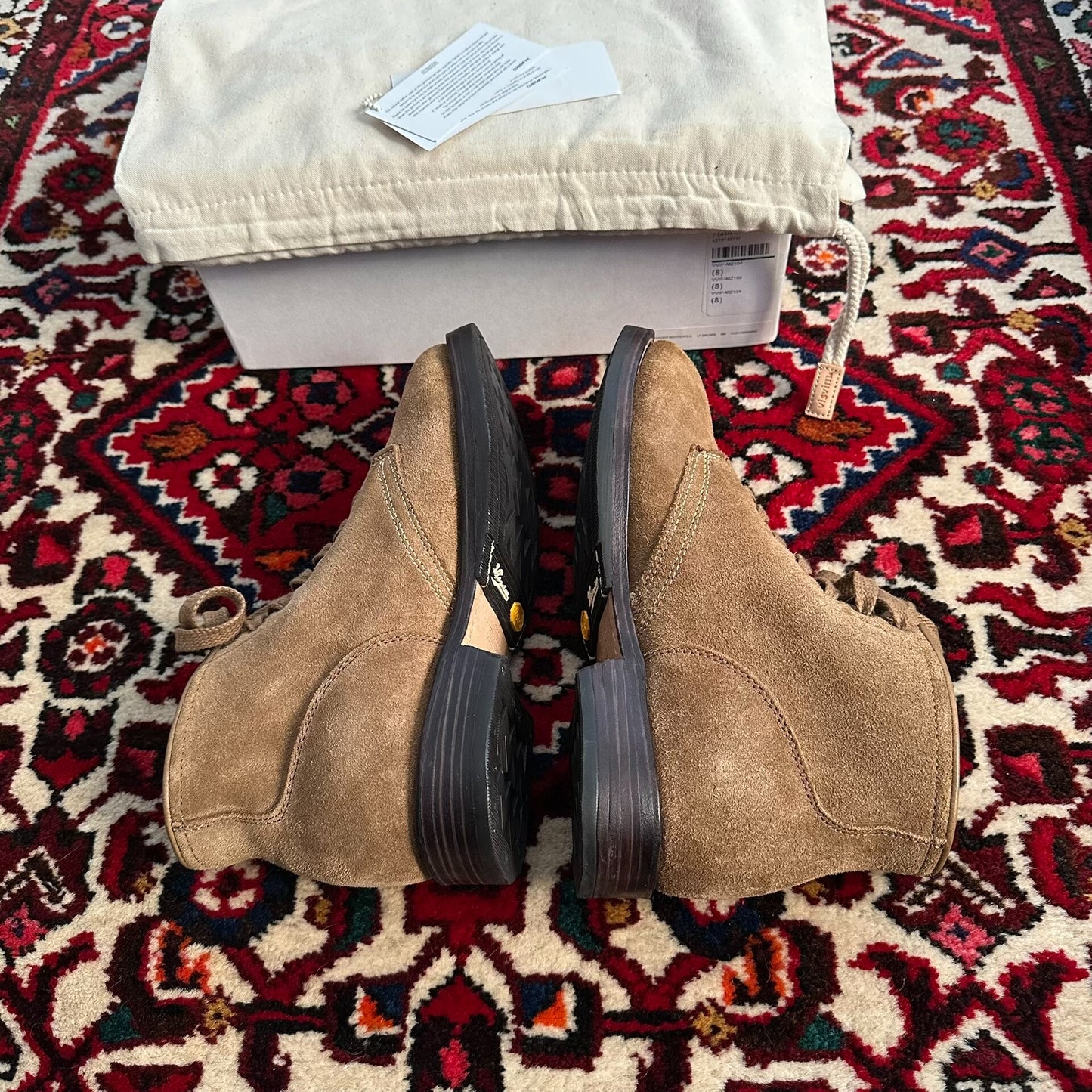 Visvim Brigadier Boots Size 8