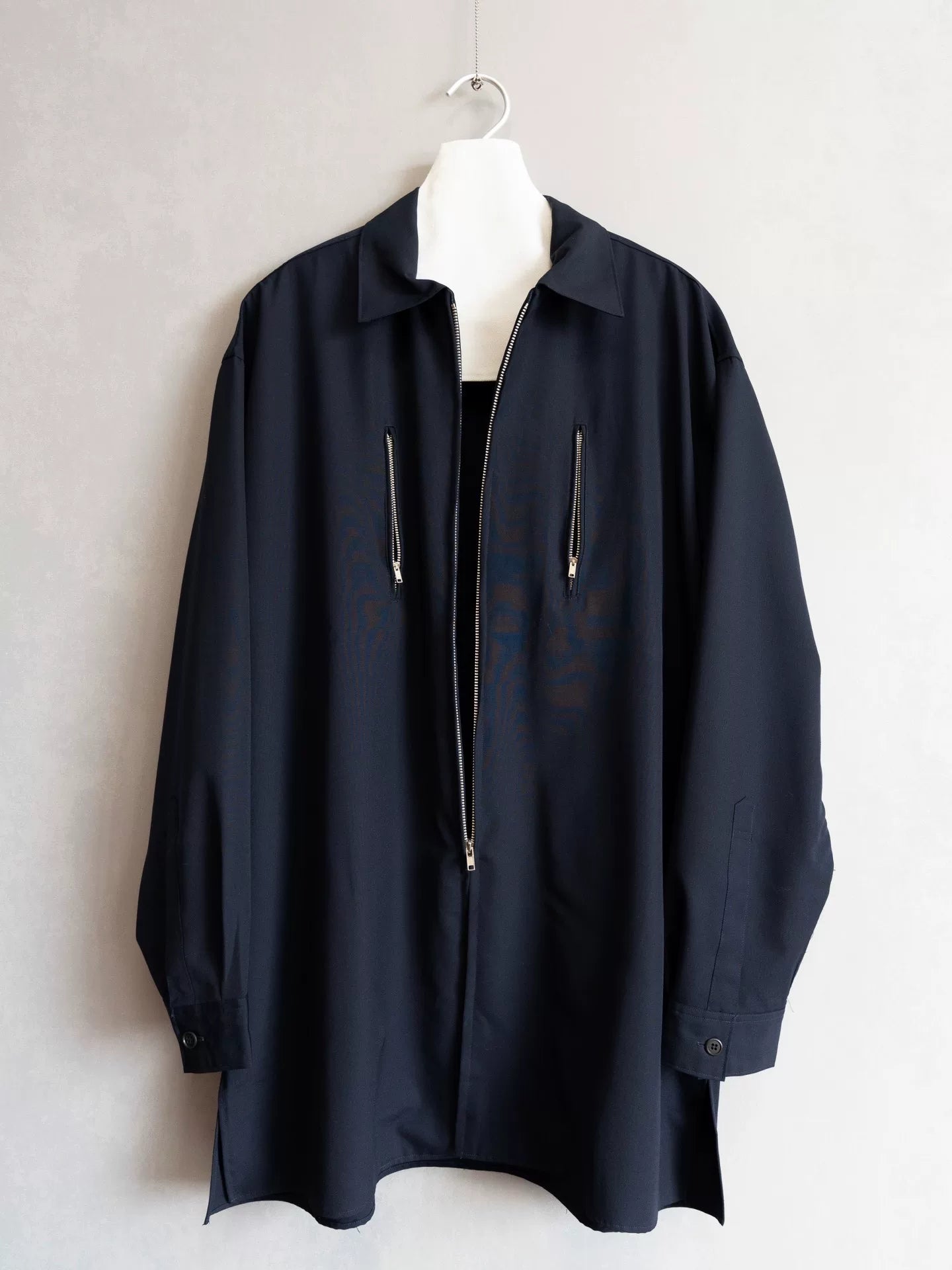 Yohji Yamamoto Zip-Up Oversized Jacket