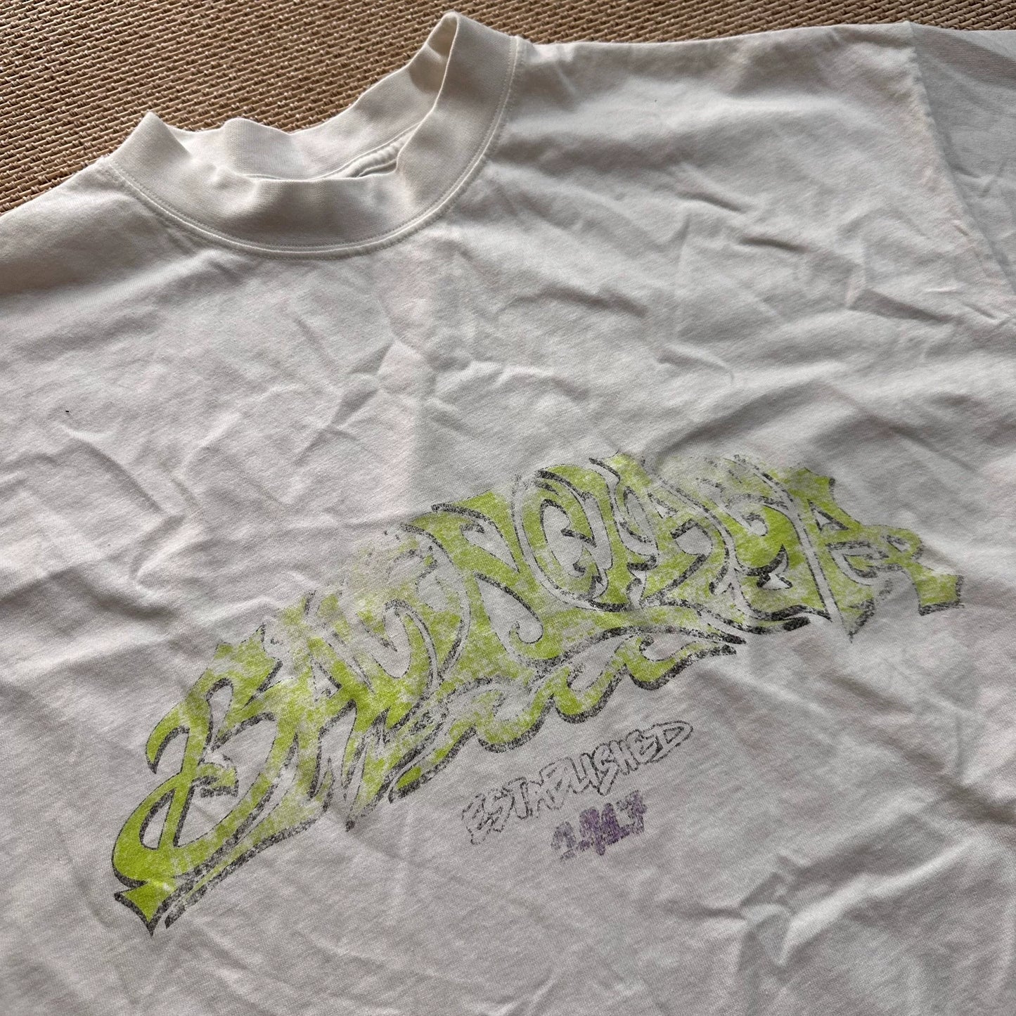 Balenciaga Paris Graffiti Oversized T-Shirt