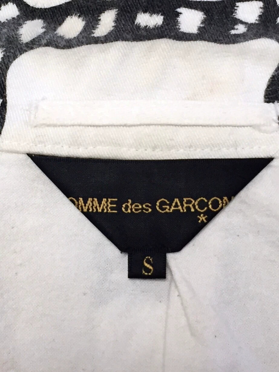 Comme des Garcons CDG Distressed Print Tuxedo