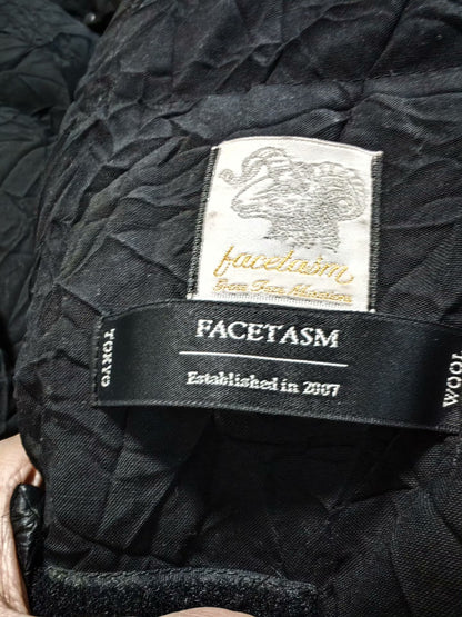 FACETASM 18AW Pleated Wool Down Jacket