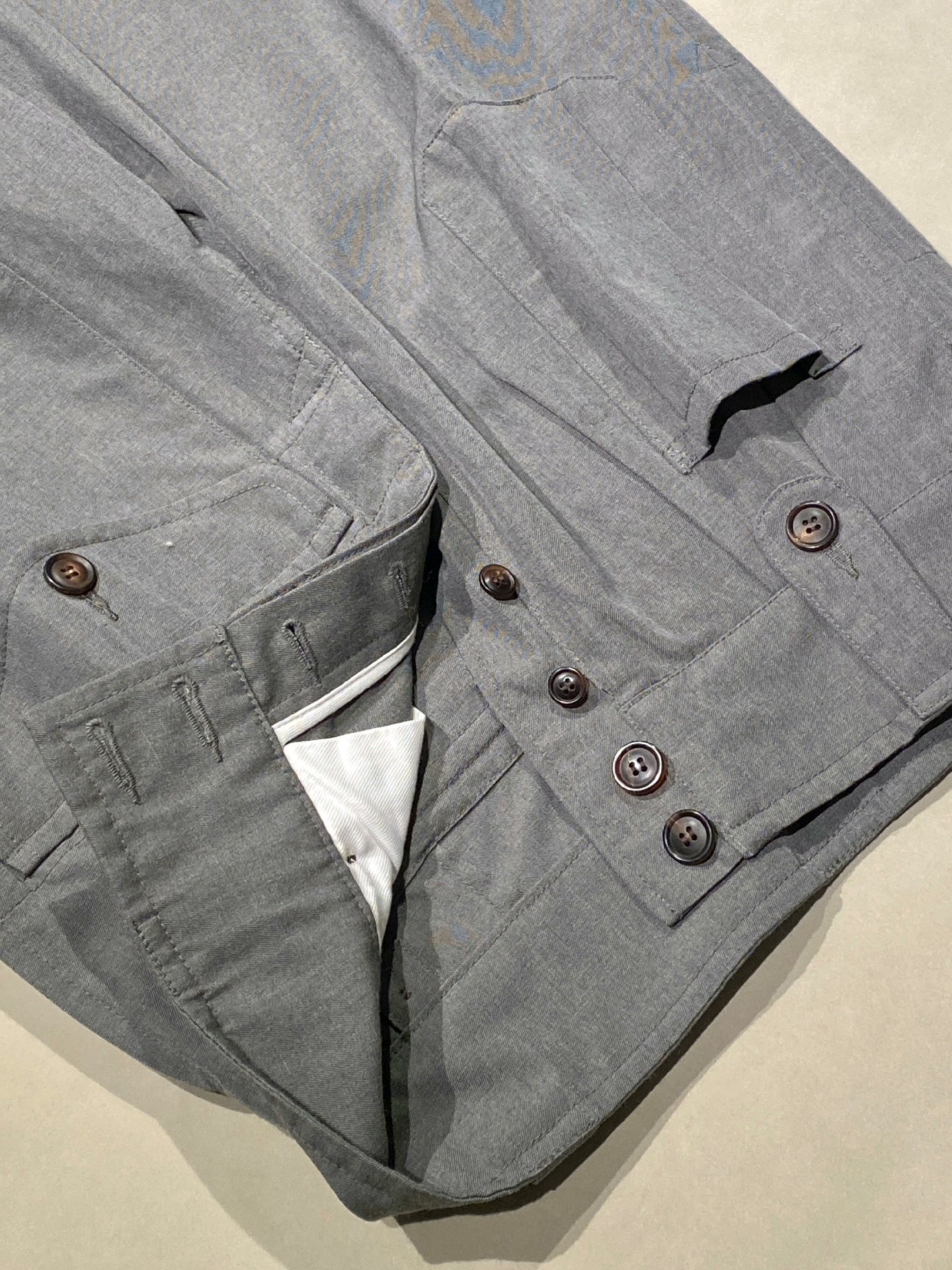 VisVim Gray Multi-Pocket Pants