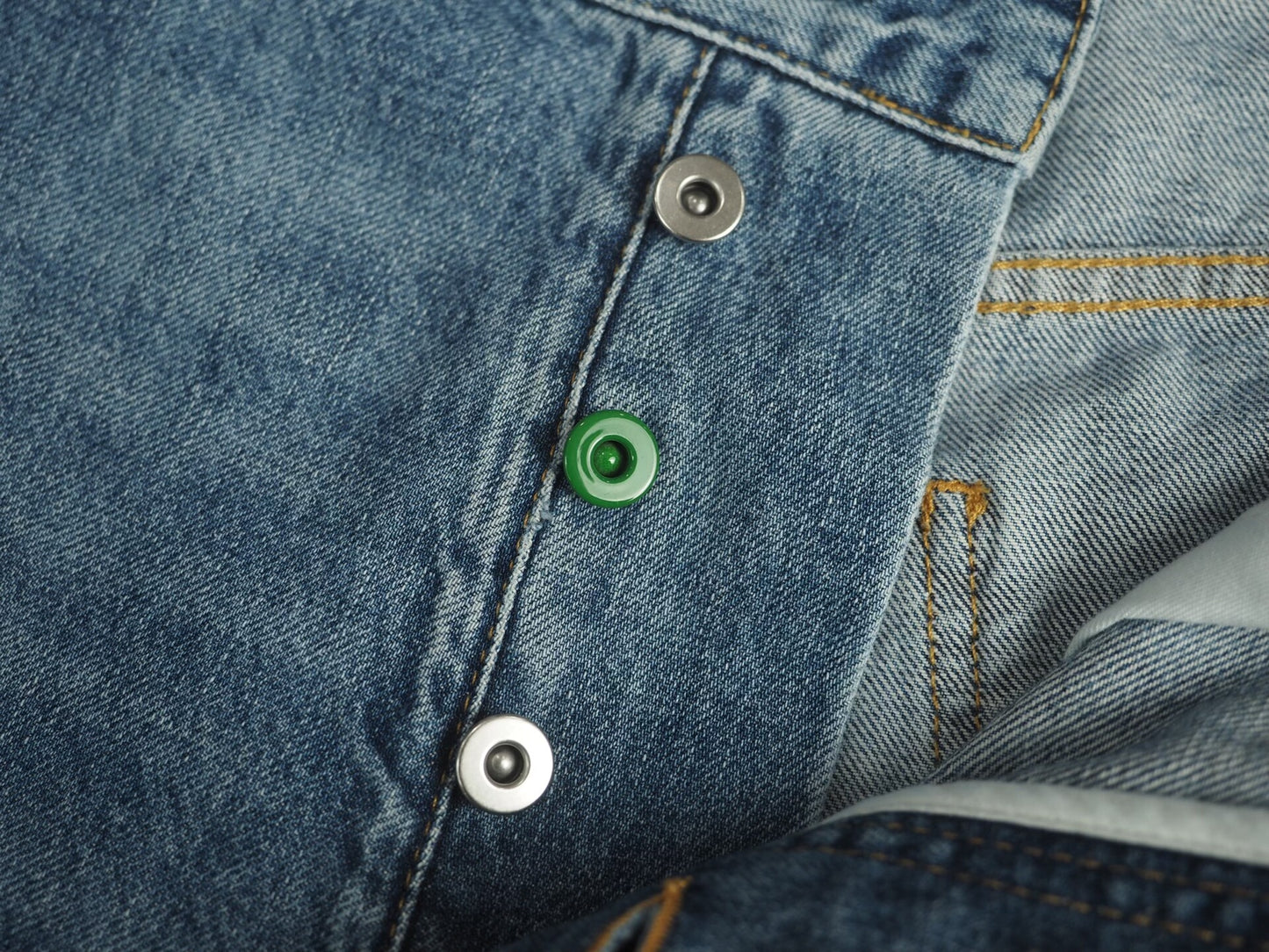 Bottega Veneta Wide Leg Denim Jeans