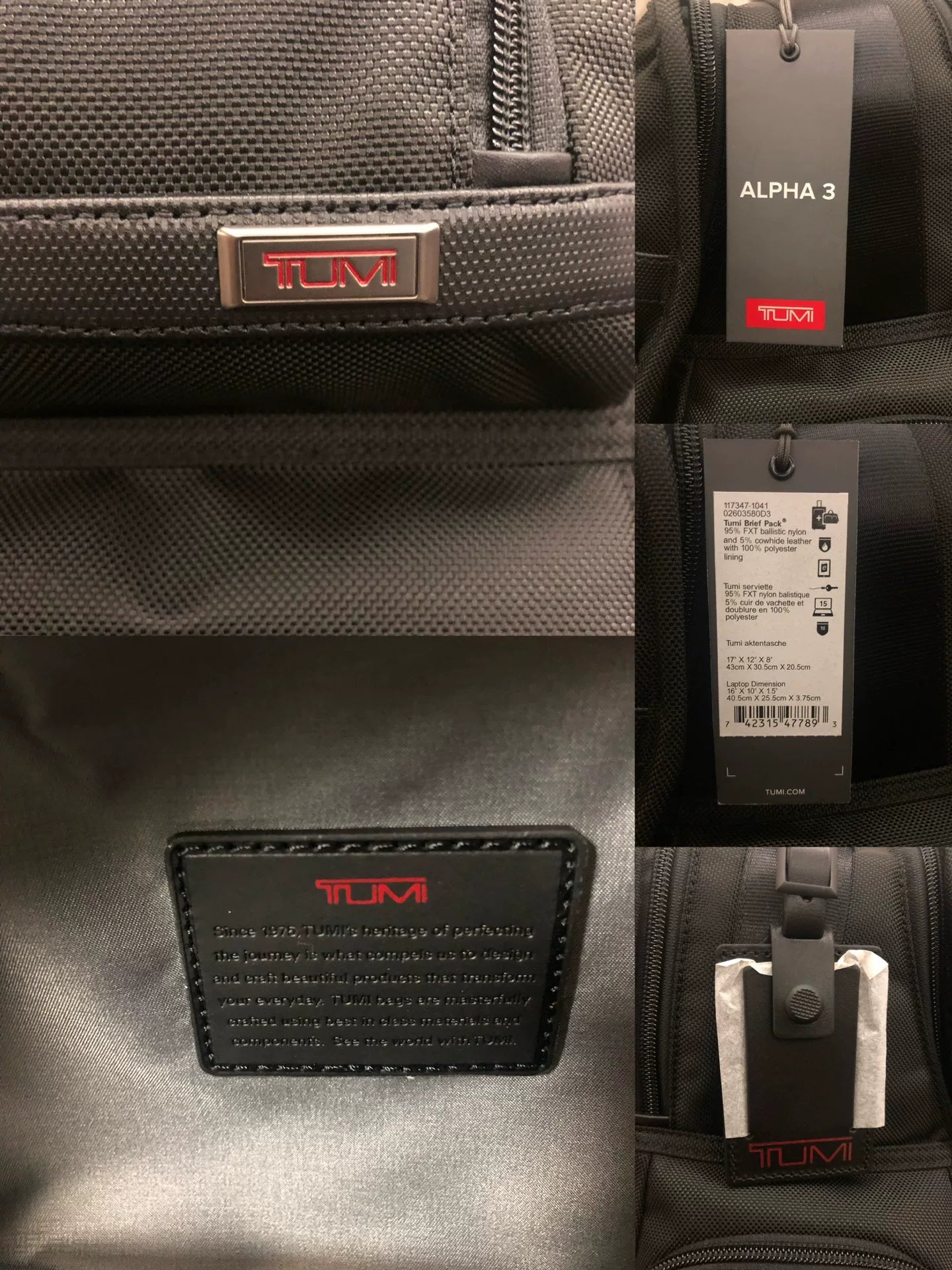 TUMI Alpha 3 Business Travel Backpack