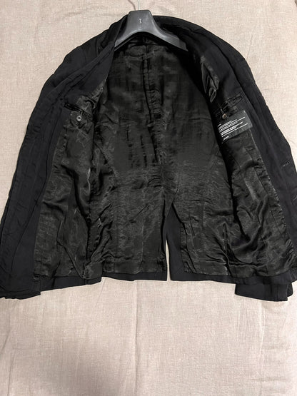 Casual Pleated Suit Jacket by Julius 7