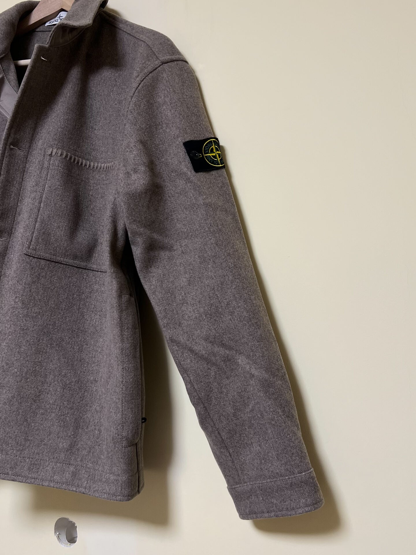 Stone Island FW23 Felt Overcoat