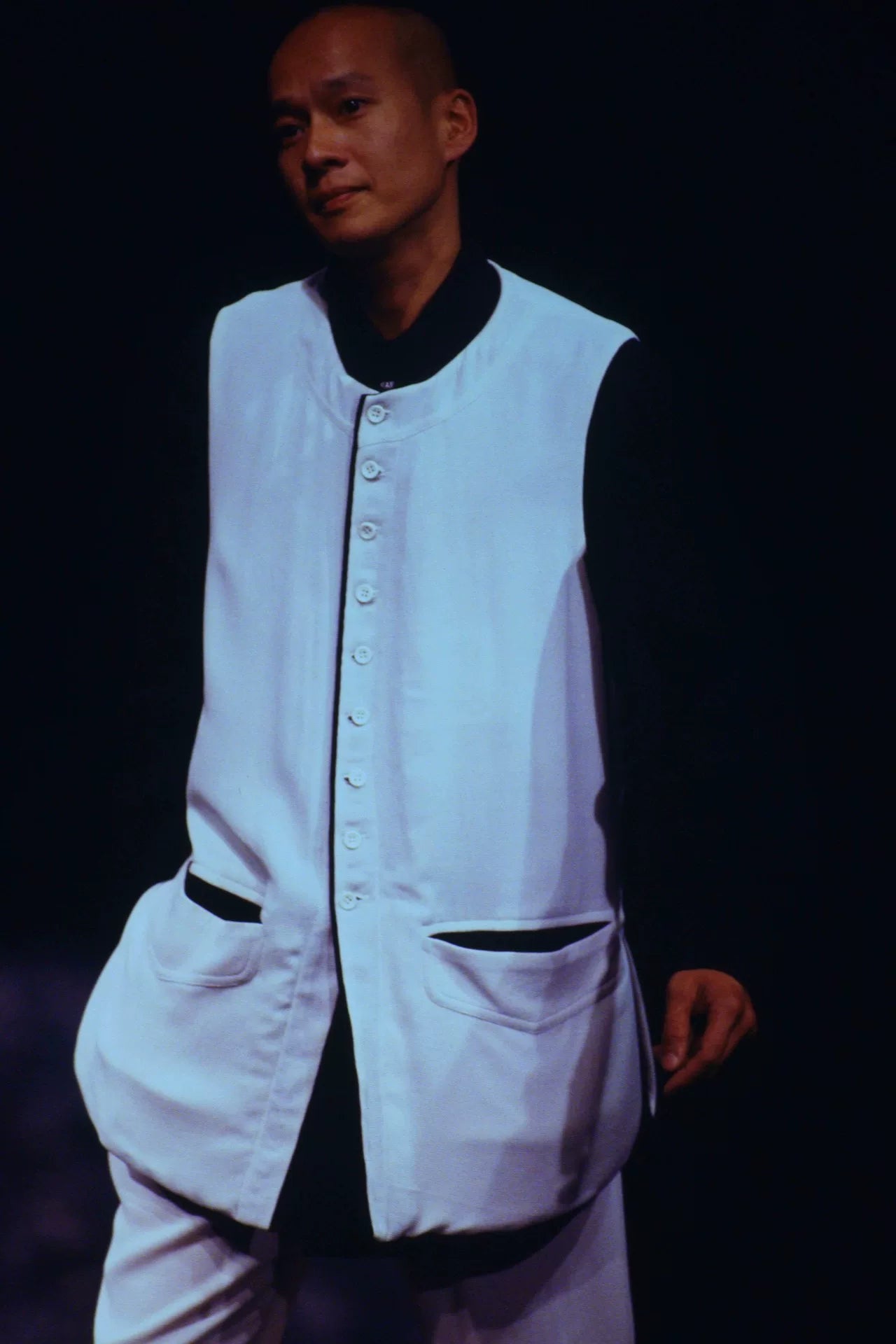 Yohji Yamamoto Velvet Patchwork Trousers