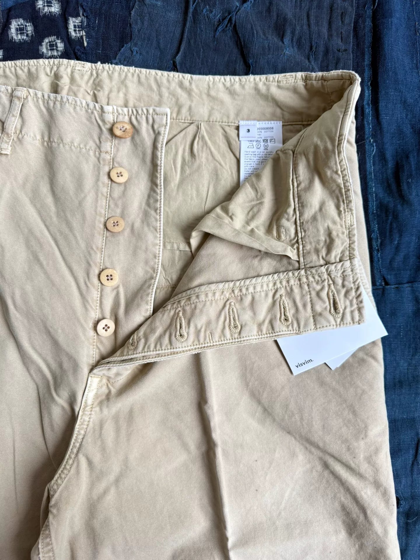 VISVIM 25AW EX WIDE CHINO PANTS