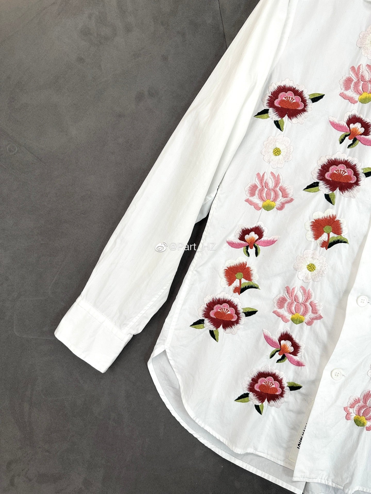 Yohji Yamamoto Pour Homme Floral Shirt