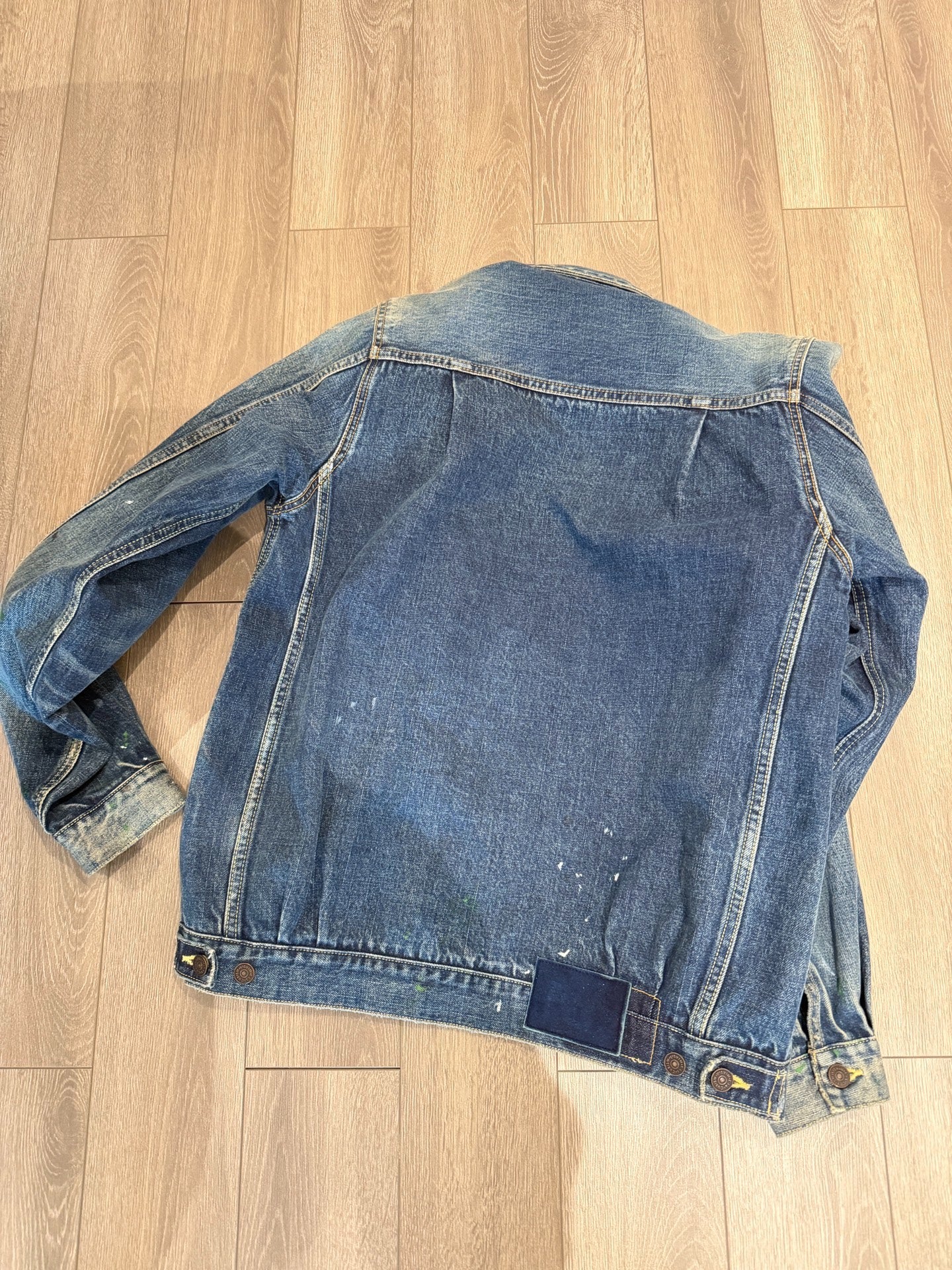 VISVIM 18AW 101 JKT Damaged Denim Jacket