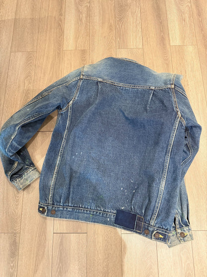 VISVIM 18AW 101 JKT Damaged Denim Jacket
