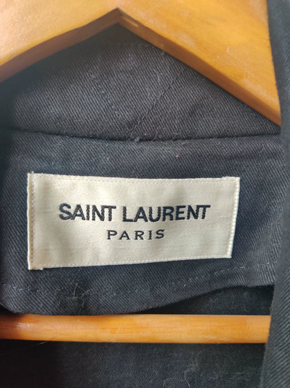 Saint Laurent Black Safari Jacket