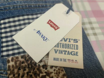 levi's awake ny patchwork denim jeans