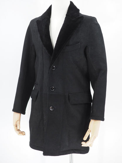 andrew mackenzie shearling cabin coat