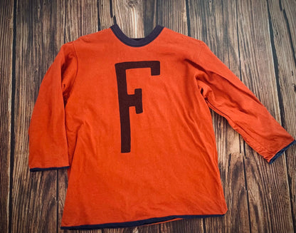 vintage navy blue long sleeve sweatshirt