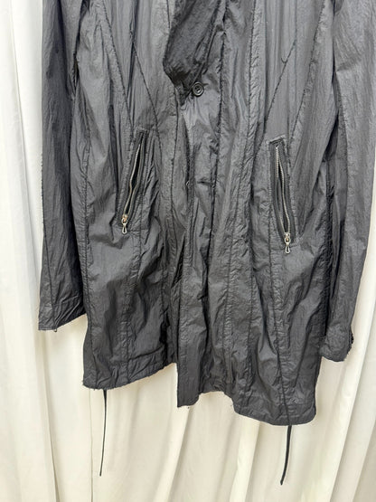 JULIUS 7 MA Sheer Distressed Jacket