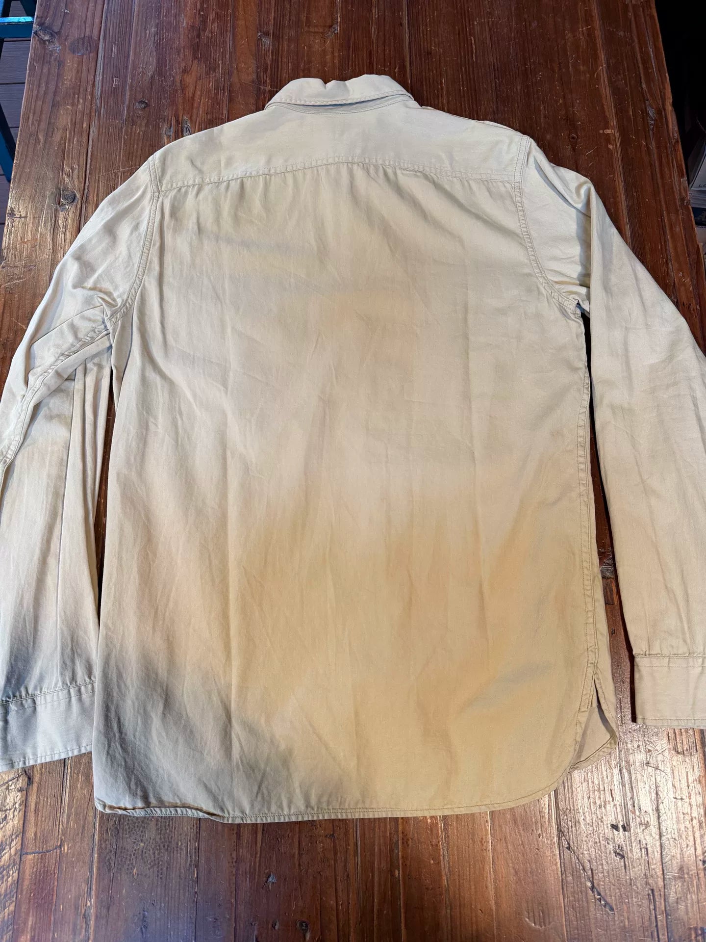 RRL Ralph Lauren Khaki Work Shirt S