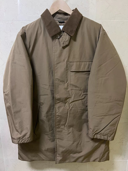 taupe gore-tex down coat SUBF950