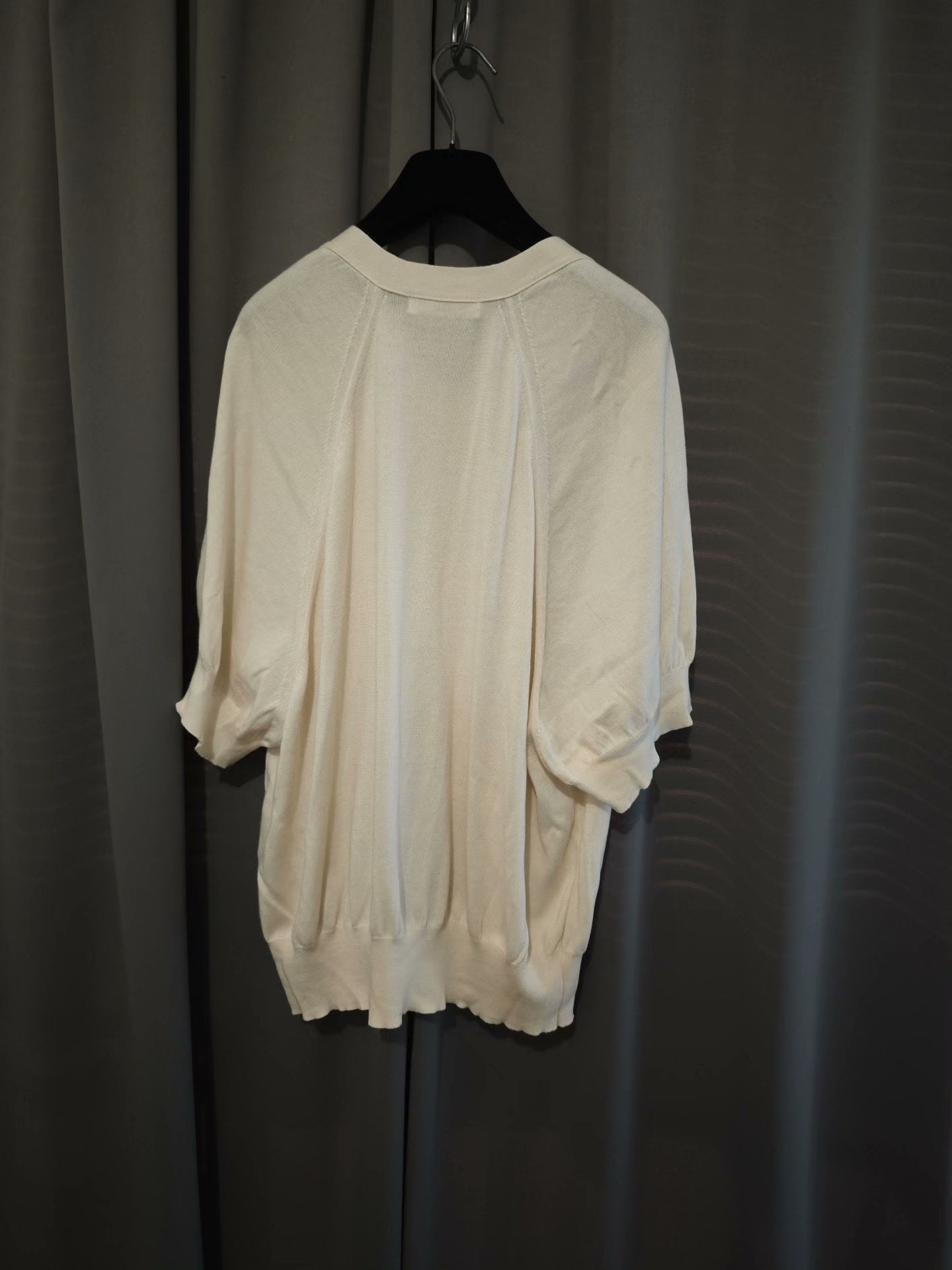 Yohji Yamamoto Y's V-Neck Knit Short Sleeve