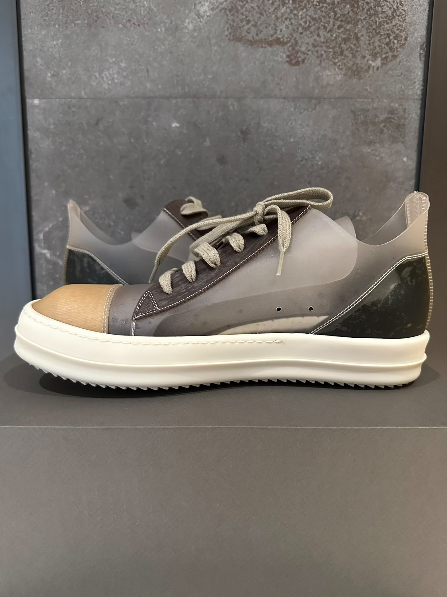 Rick Owens x Converse Ghost Transparent Low-Top