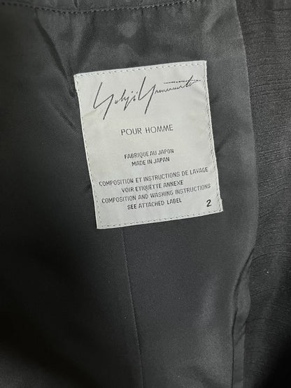 Yohji Yamamoto Black Jacket Size 2
