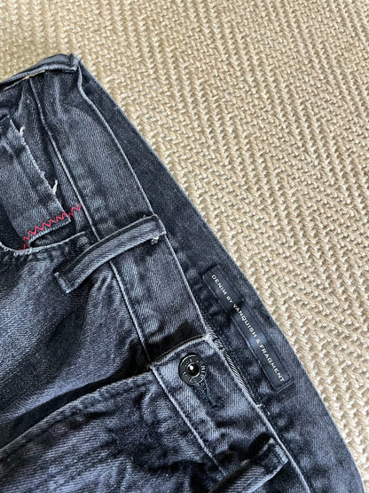 Vanquish & Fragment Distressed Washed Jeans