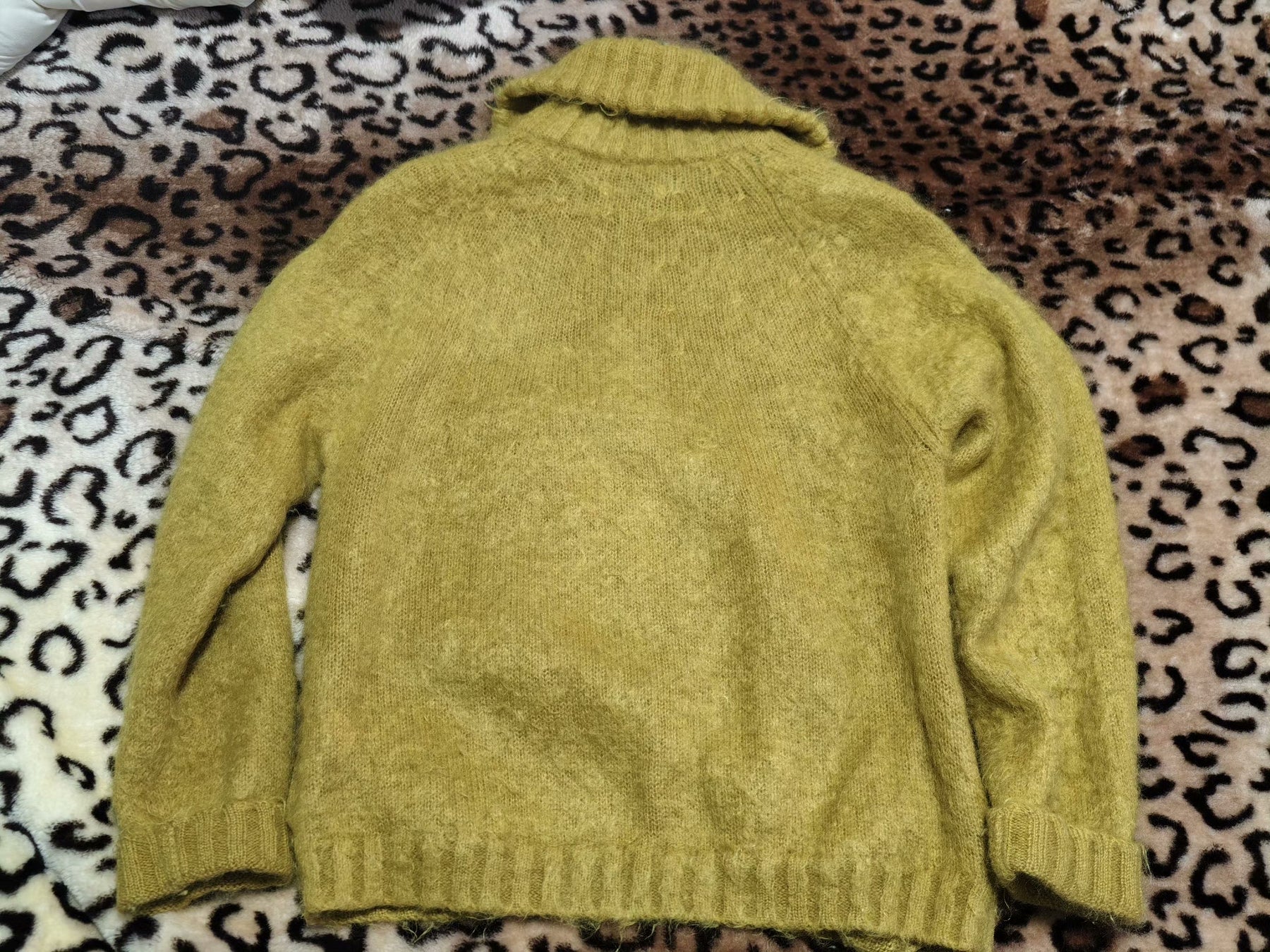 Old Joe Mohair Zip-Up Sweatshirt