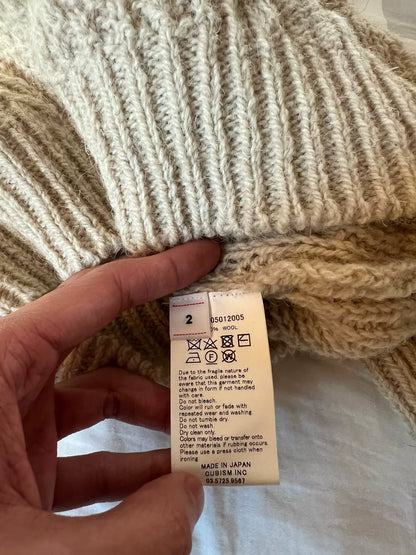 VISVIM 20AW BOLLARD CREW KNIT