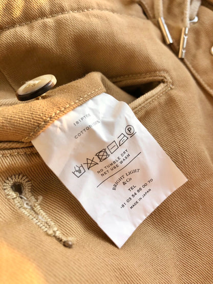 OLD JOE Back-Fastened Denim Pants