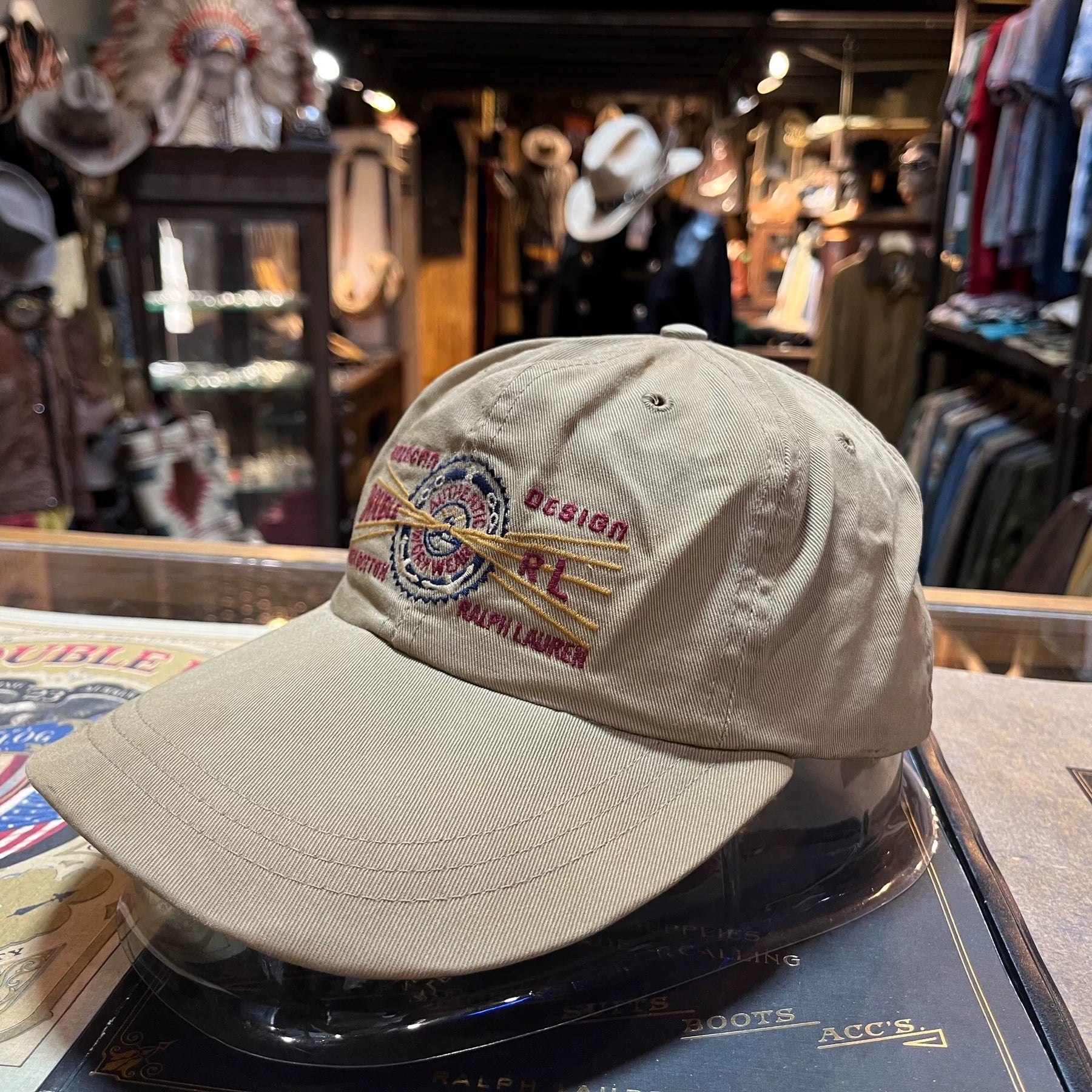 RRL Double RL Trucker Baseball Cap